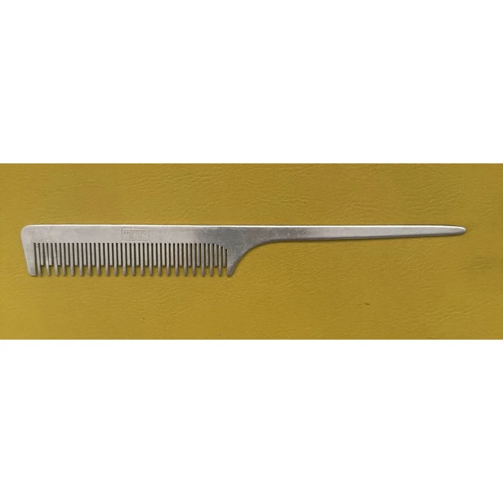 Vintage Metal Rat Tail Hair Styling Comb 8